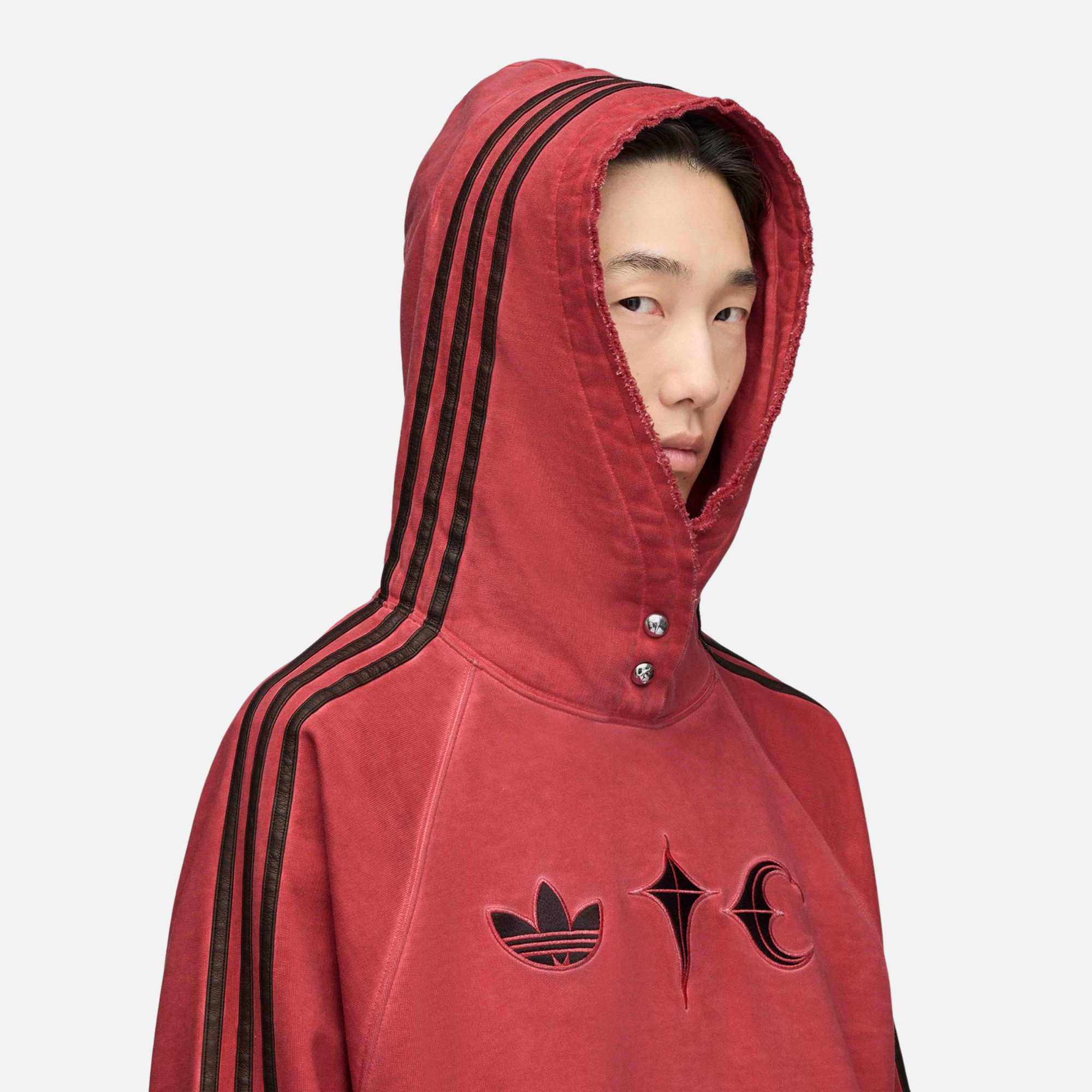 Adidas Thug Club Red Sweat Hoodie