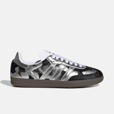 Adidas Women's Samba OG Pony Hair Black Silver