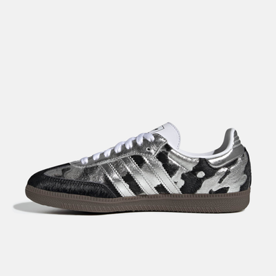Adidas Women's Samba OG Pony Hair Black Silver