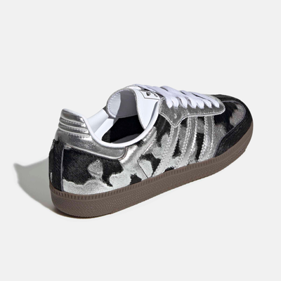 Adidas Women's Samba OG Pony Hair Black Silver