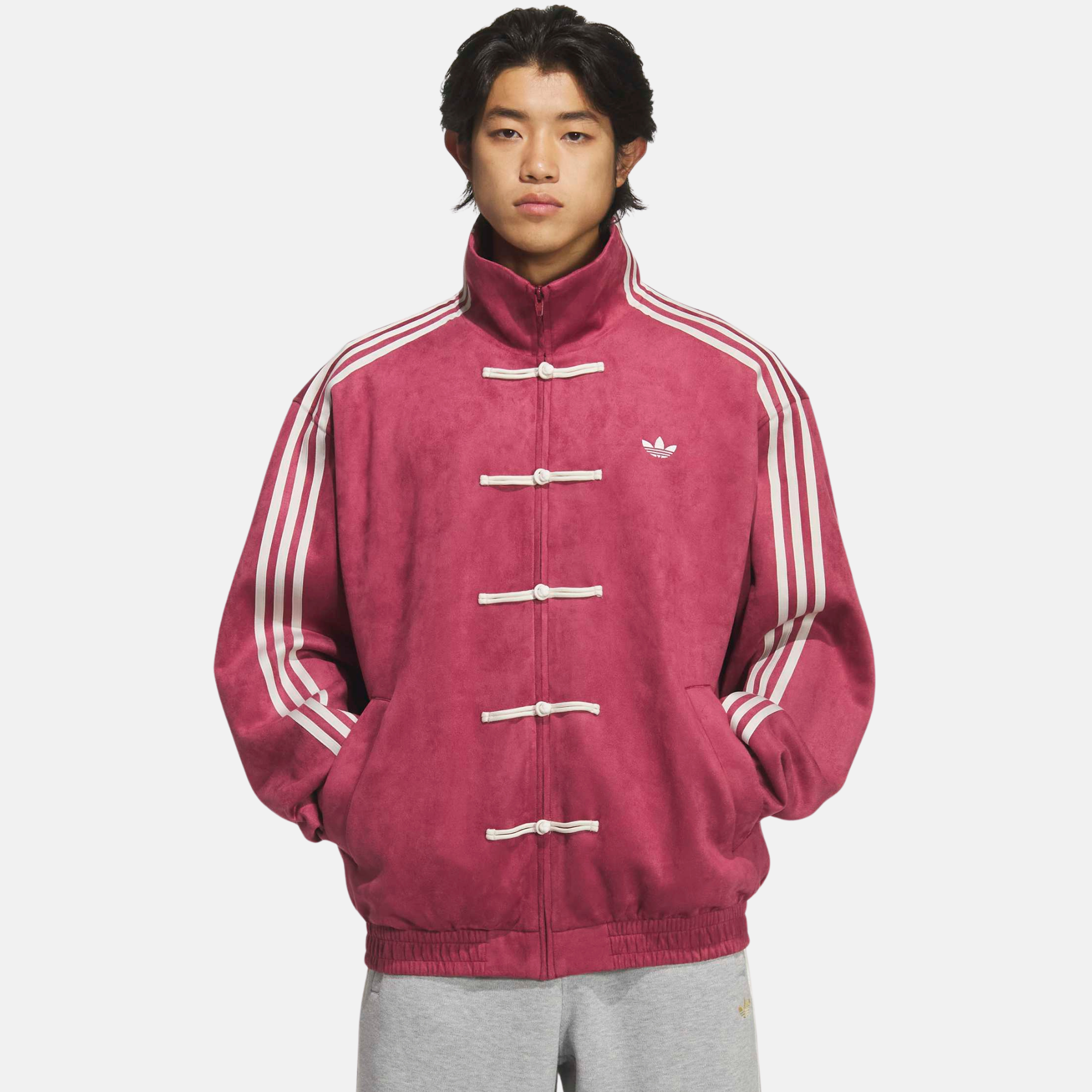 Adidas Collegiate Burgundy Chinese New Year Jacket