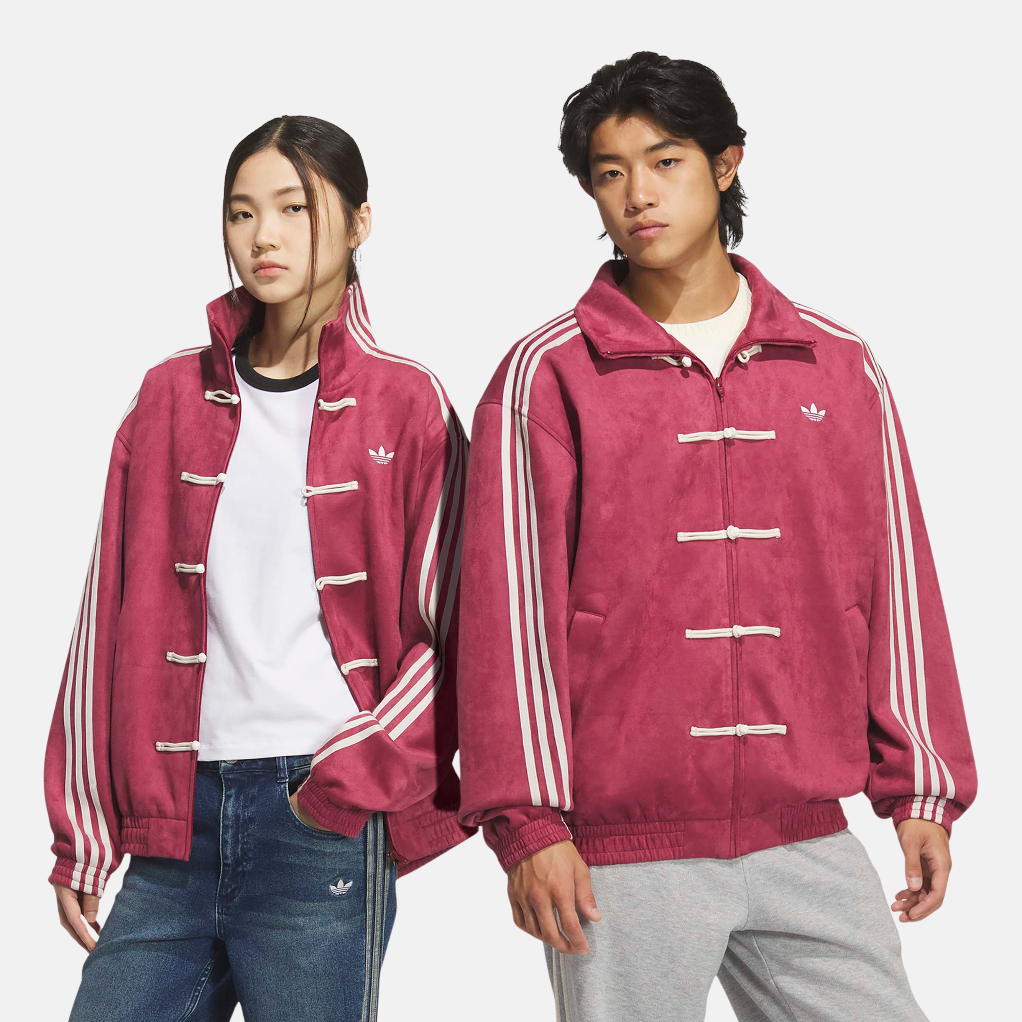 Adidas Collegiate Burgundy Chinese New Year Jacket