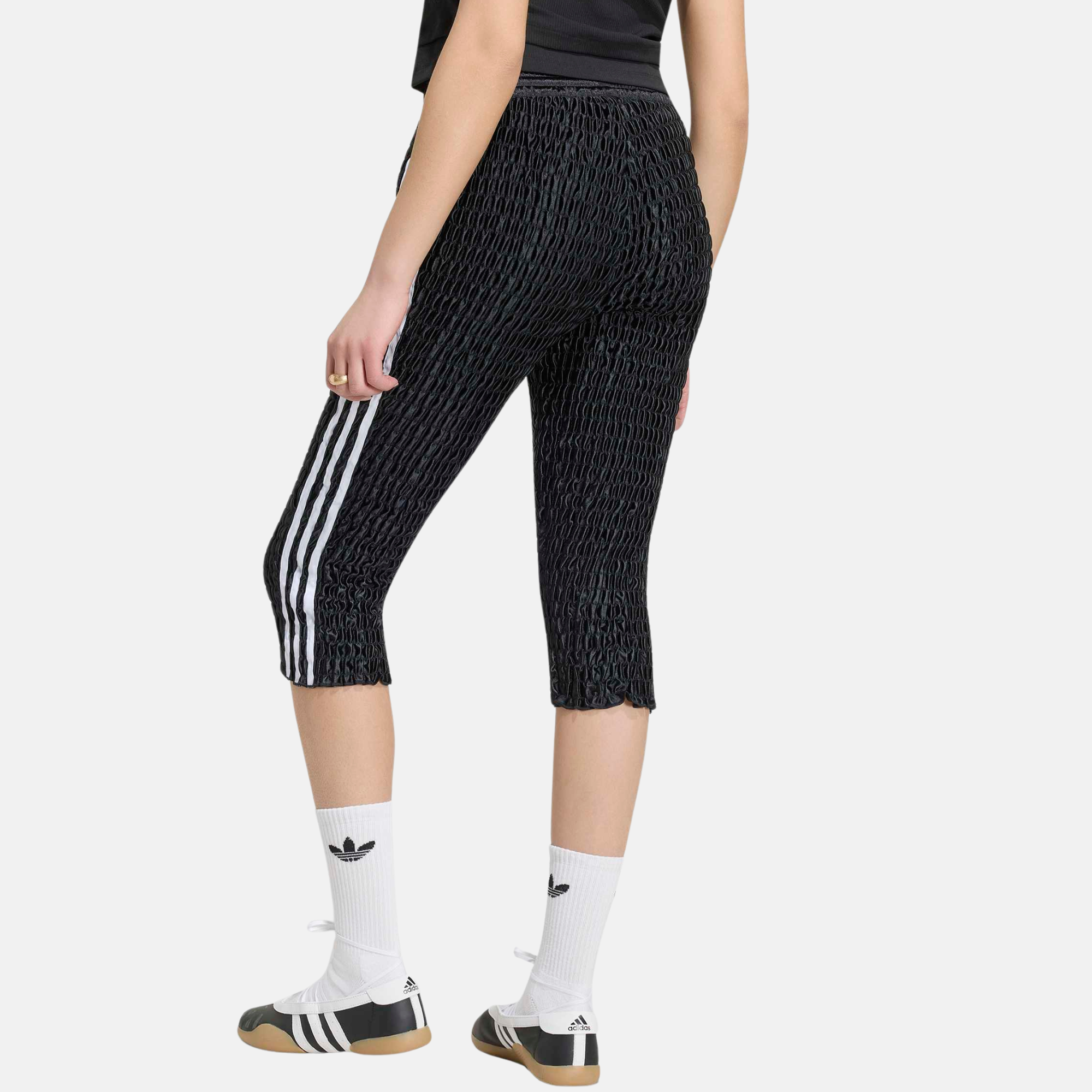 Adidas Women's Black Mia Marquez Capri Tights
