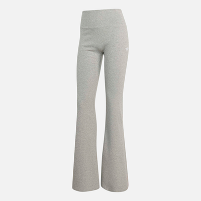 Adidas Women's Essentials Knit Flared Grey Leggings