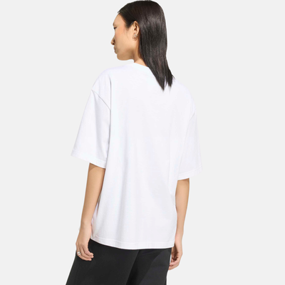 Adidas Women's Essentials Boyfriend White T-Shirt