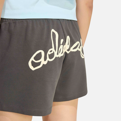 Adidas Women's Originals GFX Utility Black Track Shorts