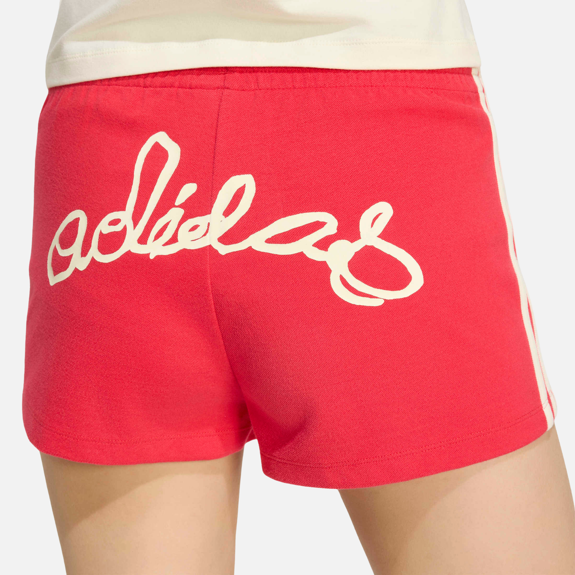 Adidas Women's Originals GFX Pure Ruby Track Shorts