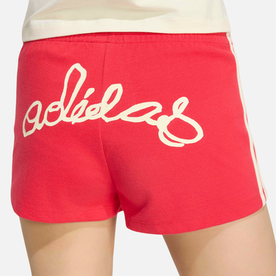 Adidas Women's Originals GFX Pure Ruby Track Shorts