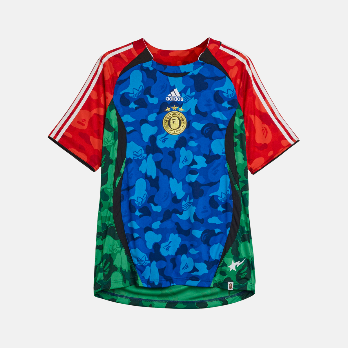 Adidas x BAPE Teamgeist Soccer Jersey