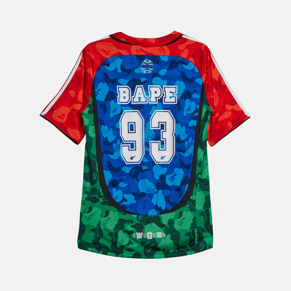 Adidas x BAPE Teamgeist Soccer Jersey