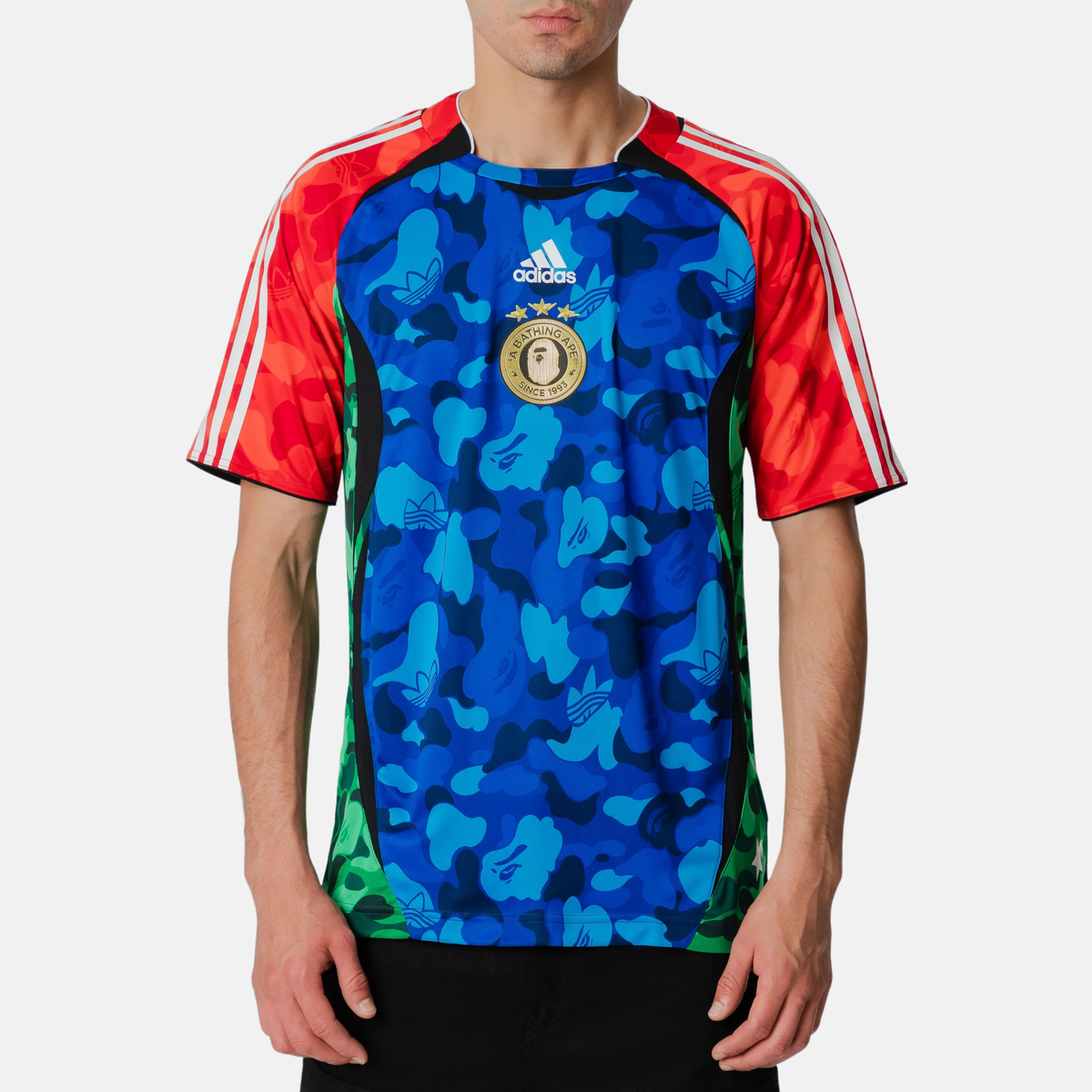 Adidas x BAPE Teamgeist Soccer Jersey