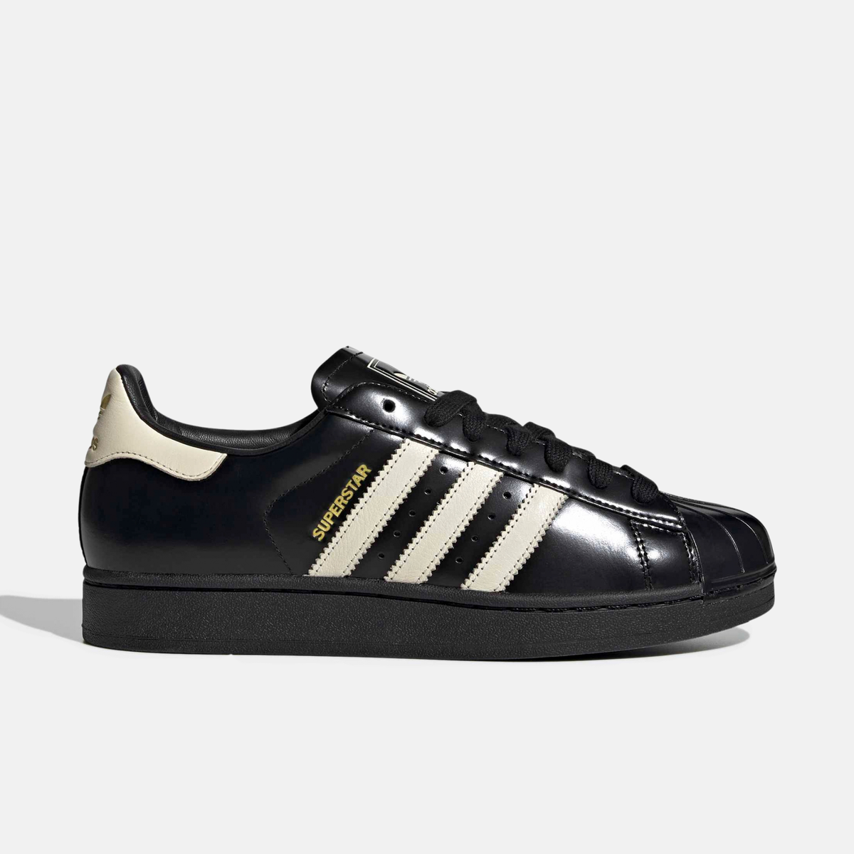 Adidas Superstar II Shiny Black White