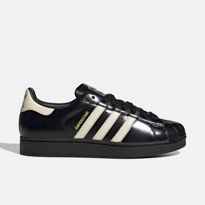 Adidas Superstar II Shiny Black White