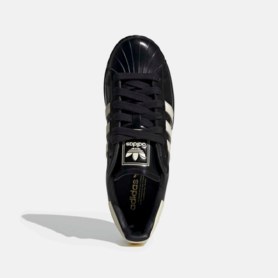 Adidas Superstar II Shiny Black White