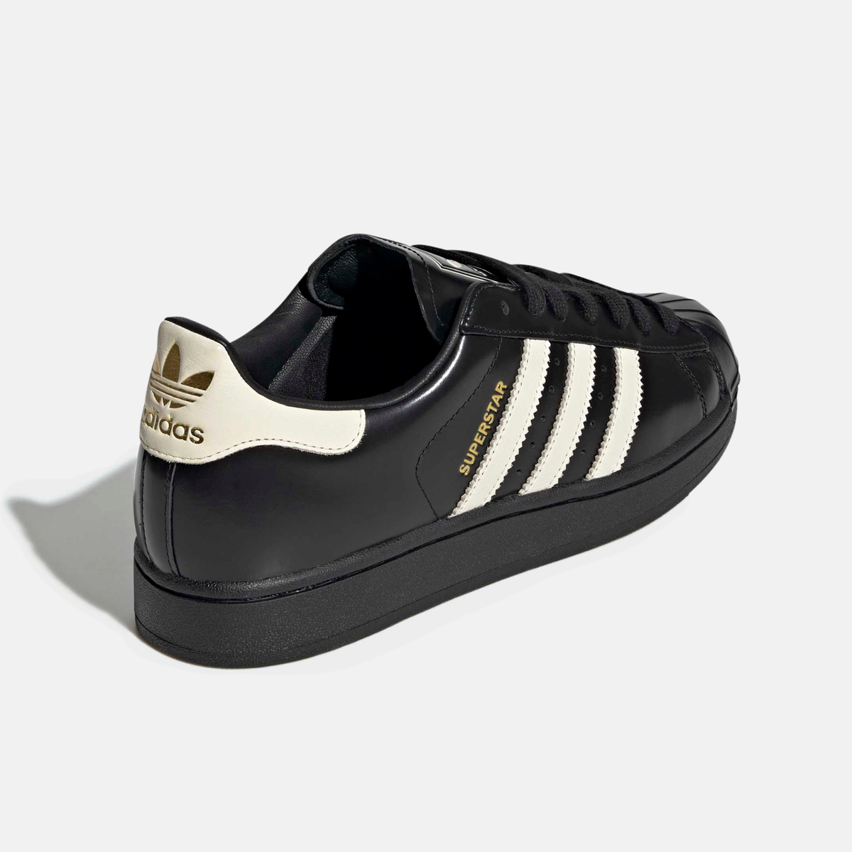Adidas Superstar II Shiny Black White