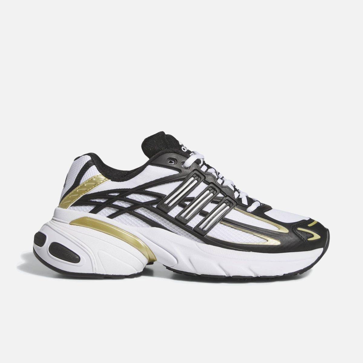Adidas Women's Adistar XLG 2.0 White Black Gold Metallic