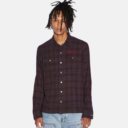 Ksubi x Juice WRLD Spliced 999 Long Sleeve Shirt Half Tone