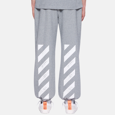 Off White Core Diag Grey Jogger Pants