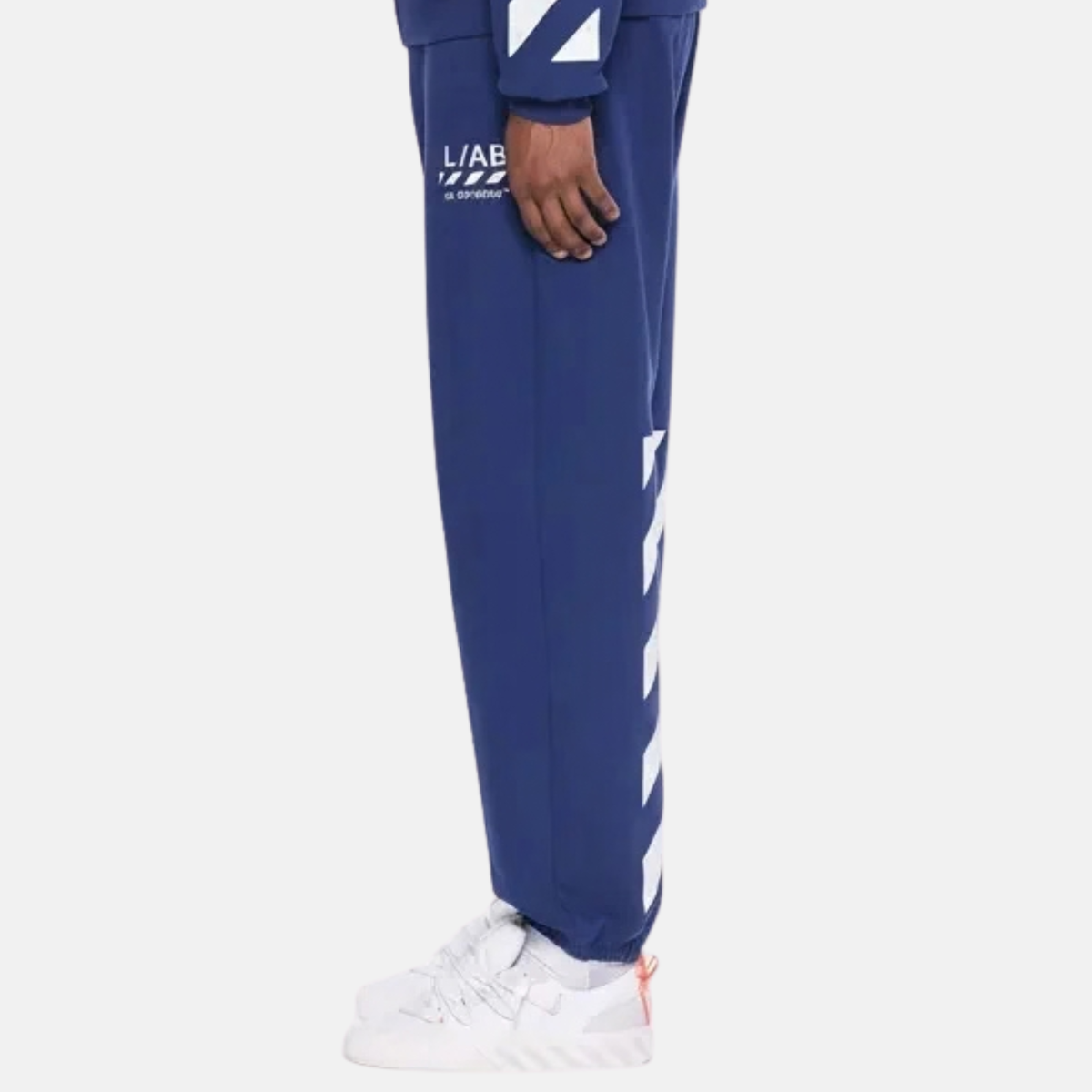Off White Core Diag Navy Jogger Pants