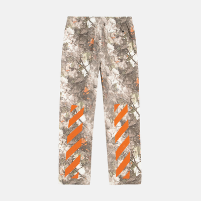 Off White Printed Camo Jogger Pants