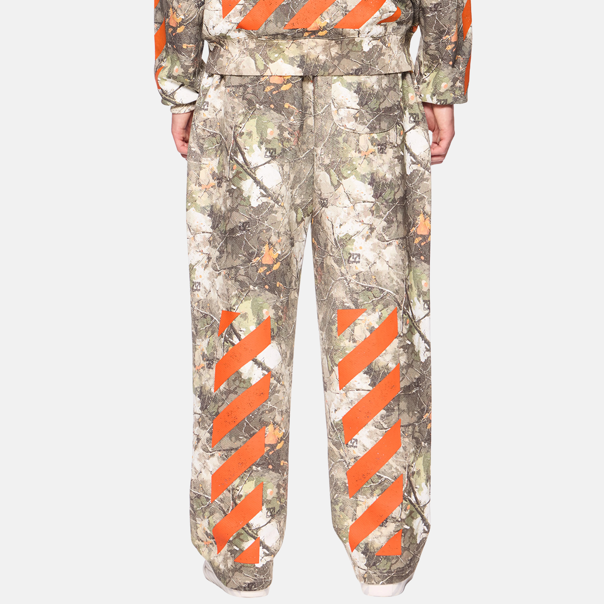 Off White Printed Camo Jogger Pants