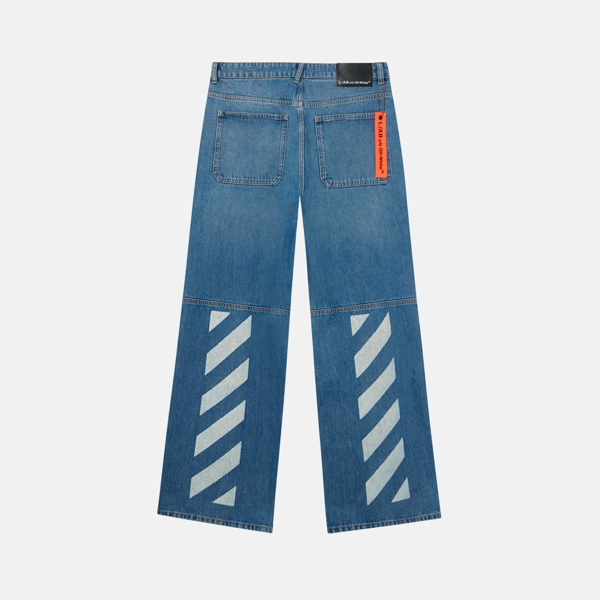 Off White Diag Steel Indigo Carpenter Jeans