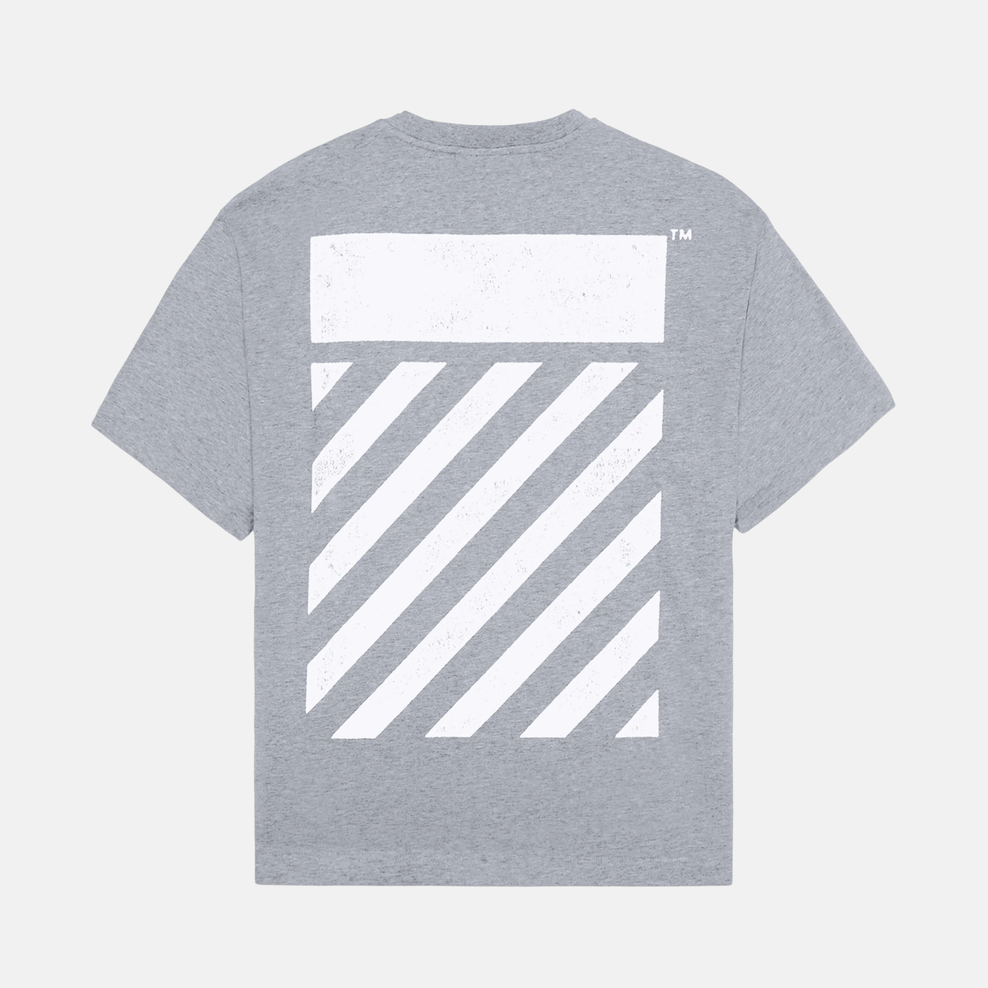 Off White Grey Diag T-Shirt