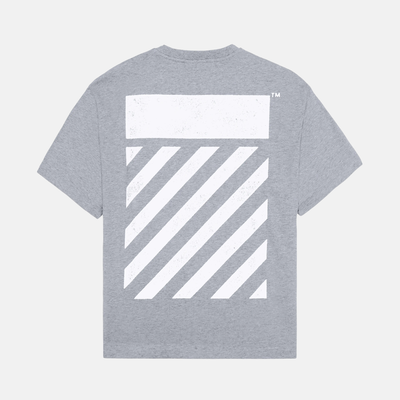 Off White Grey Diag T-Shirt