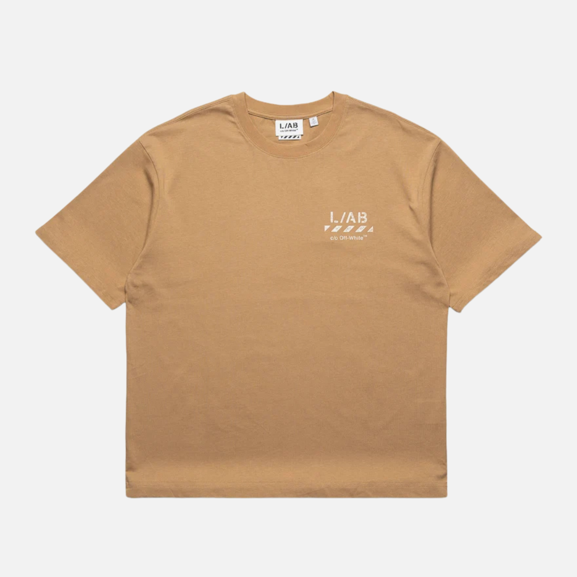 Off White Brown Diag T-Shirt