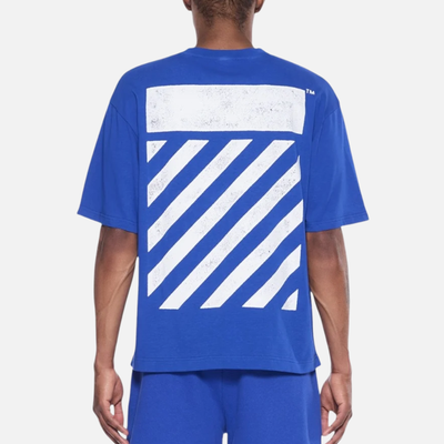 Off White Blue Diag T-Shirt