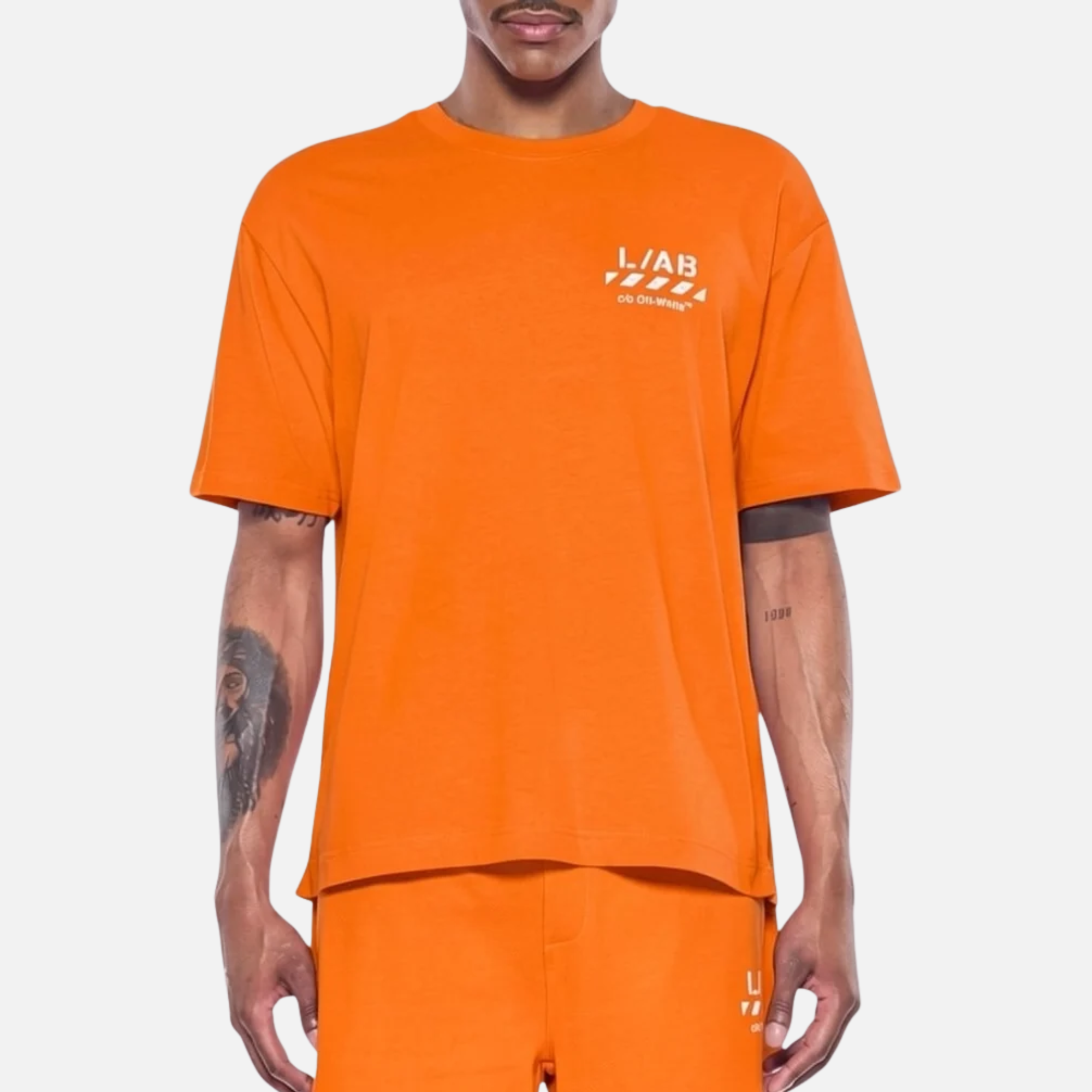 Off White Orange Diag T-Shirt
