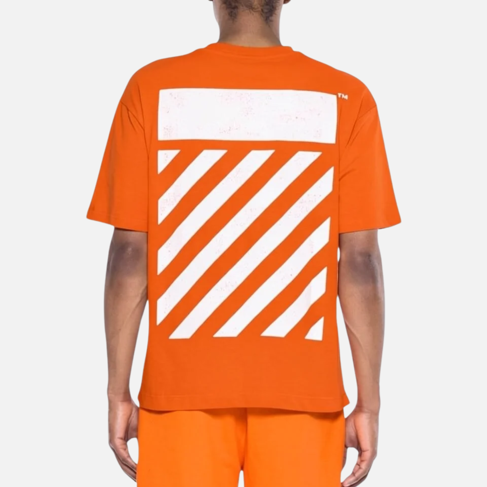Off White Orange Diag T-Shirt