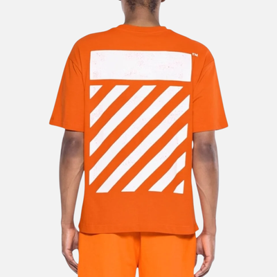 Off White Orange Diag T-Shirt