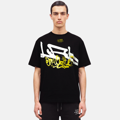 Off White Graffiti Black T-Shirt