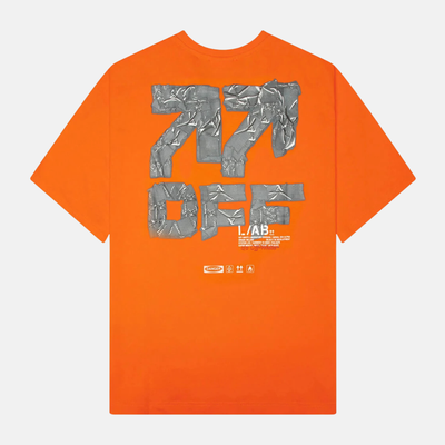 Off White Active Duct Tape Orange T-Shirt