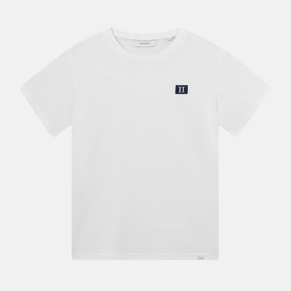 Les Deux Piece Pique White T-Shirt