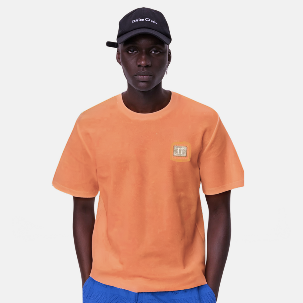 Les Deux Piece Pique Orange T-Shirt
