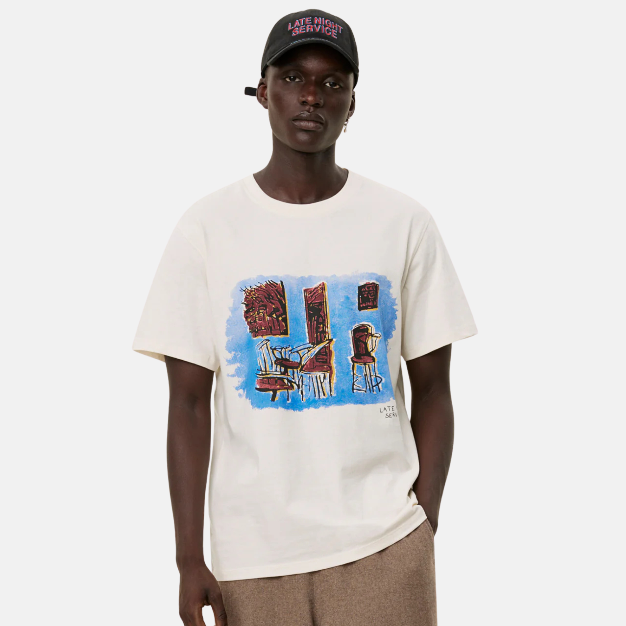 Les Deux Ivory Berkeley T-Shirt