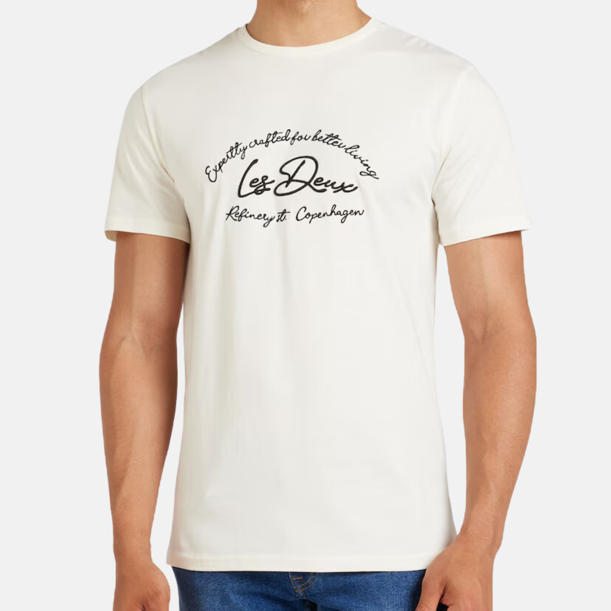 Les Deux Light Ivory Camden T-Shirt