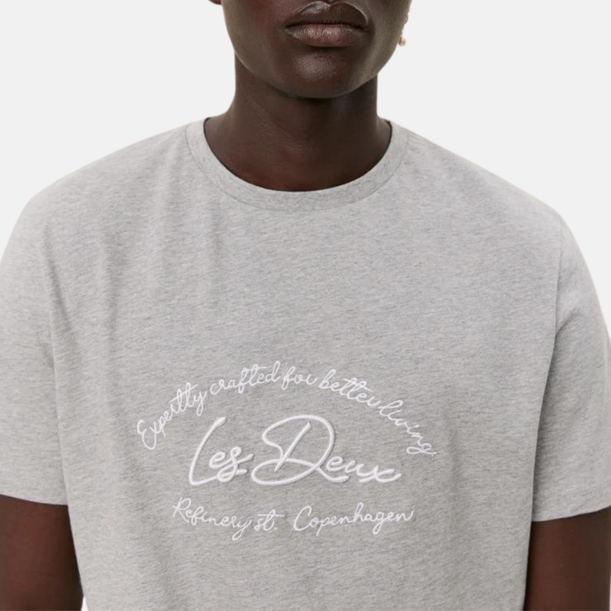 Les Deux Grey Camden T-Shirt