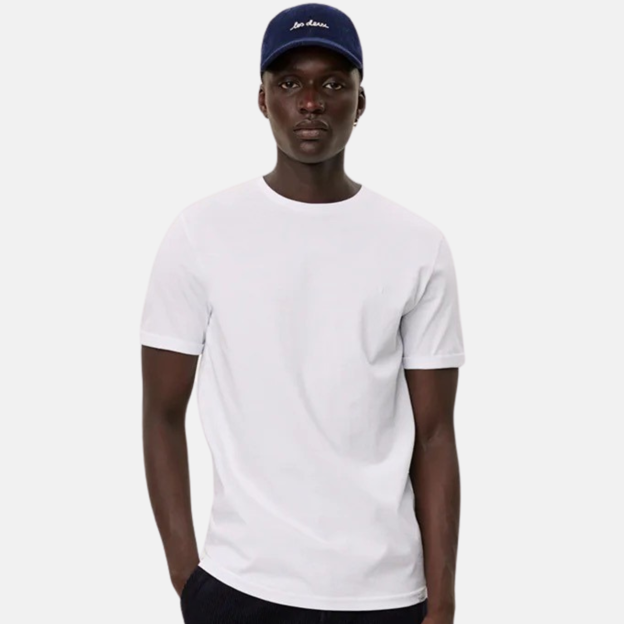 Les Deux White Norregaard Tonal T-Shirt