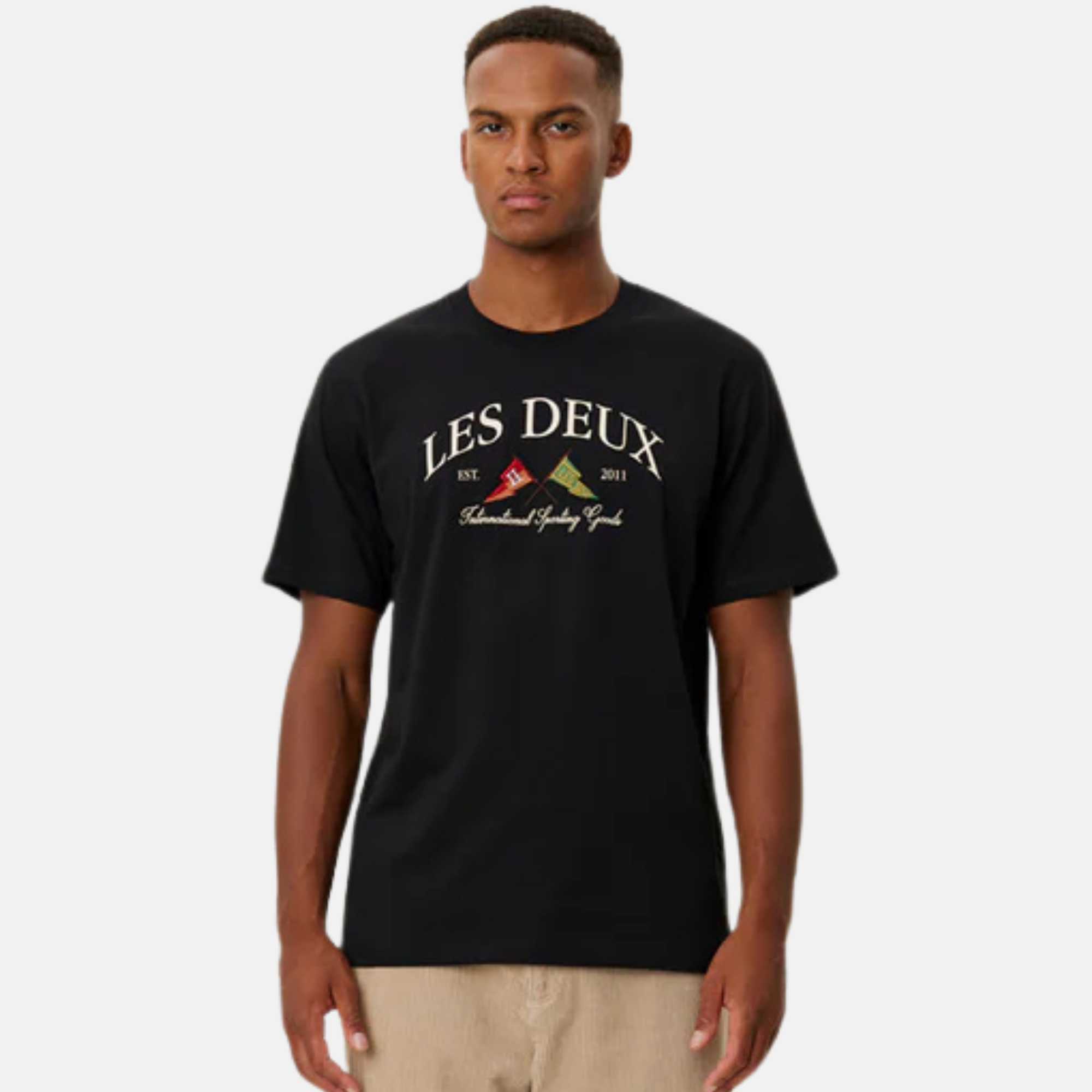 Les Deux Black Ivy League T-Shirt