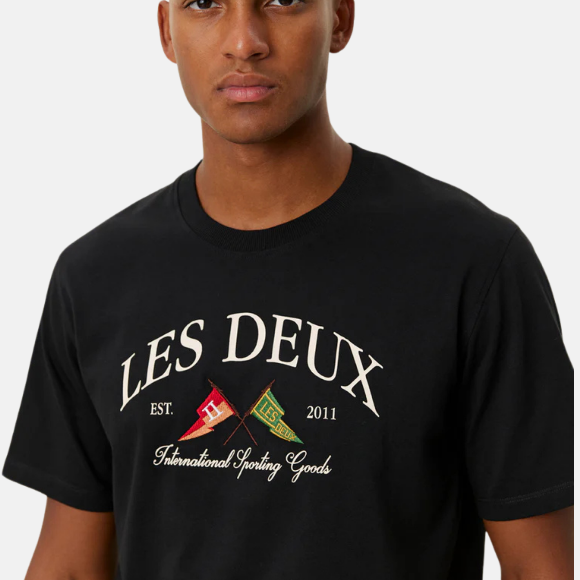 Les Deux Black Ivy League T-Shirt