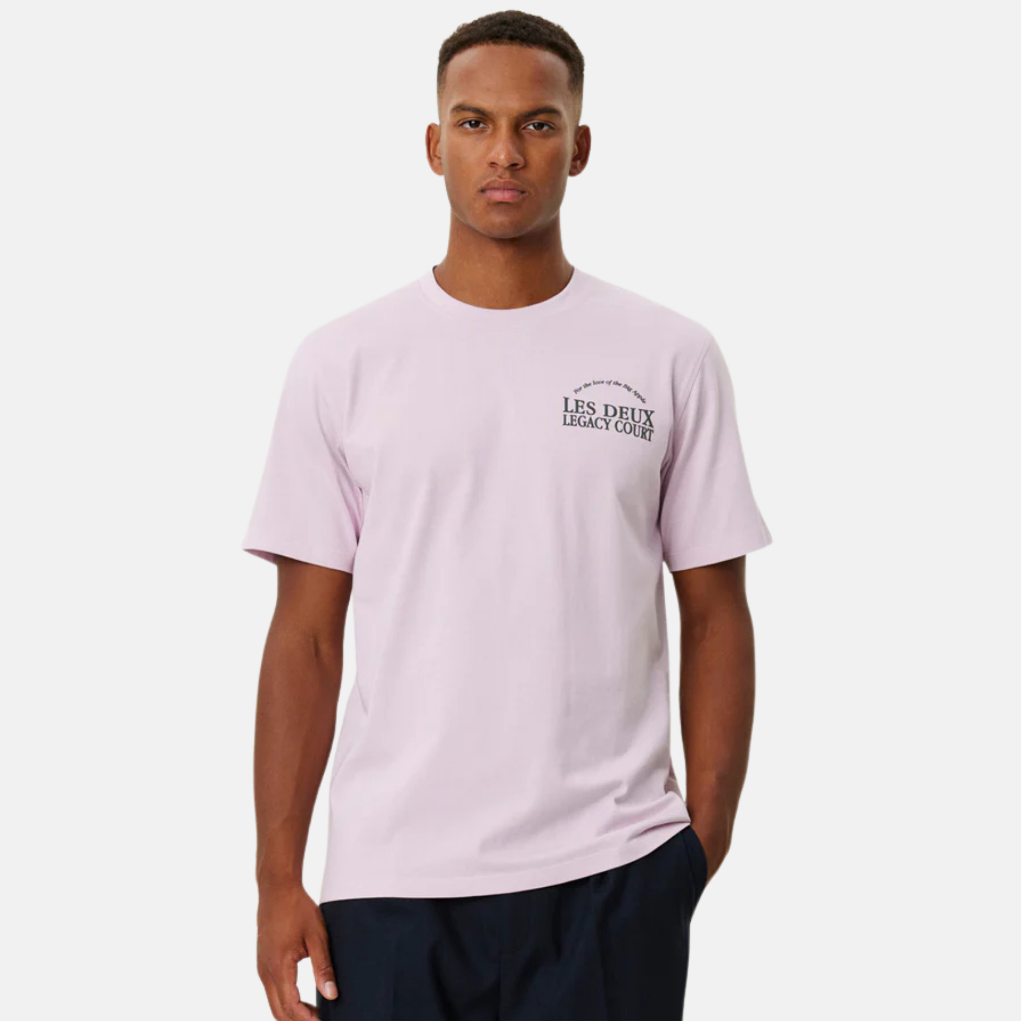 Les Deux Oyster Rose Legacy Court T-Shirt