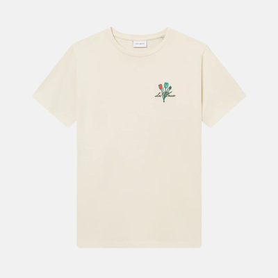 Les Deux Bruno Cafe Light Ivory T-Shirt
