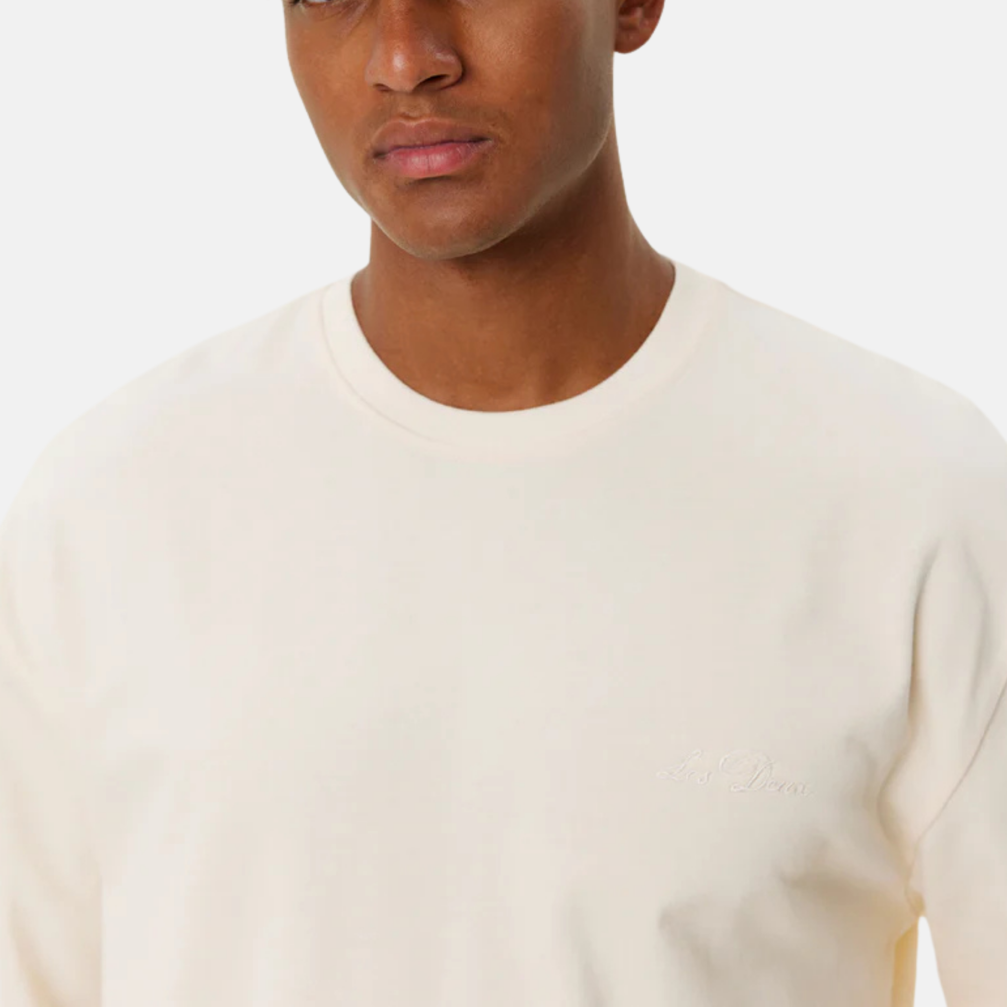 Les Deux Ivory Crew Long Sleeve T-Shirt