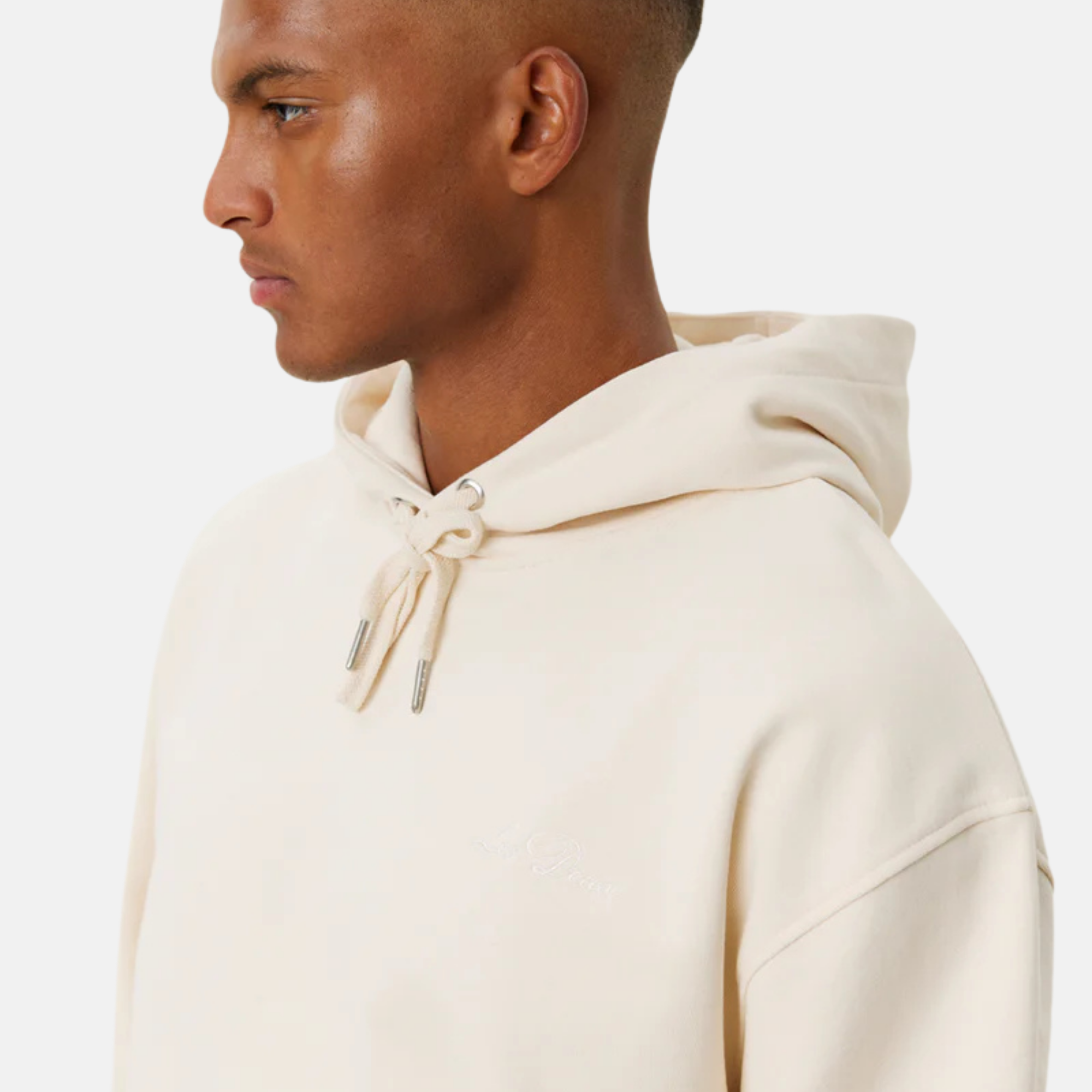 Les Deux Ivory Crew Hoodie