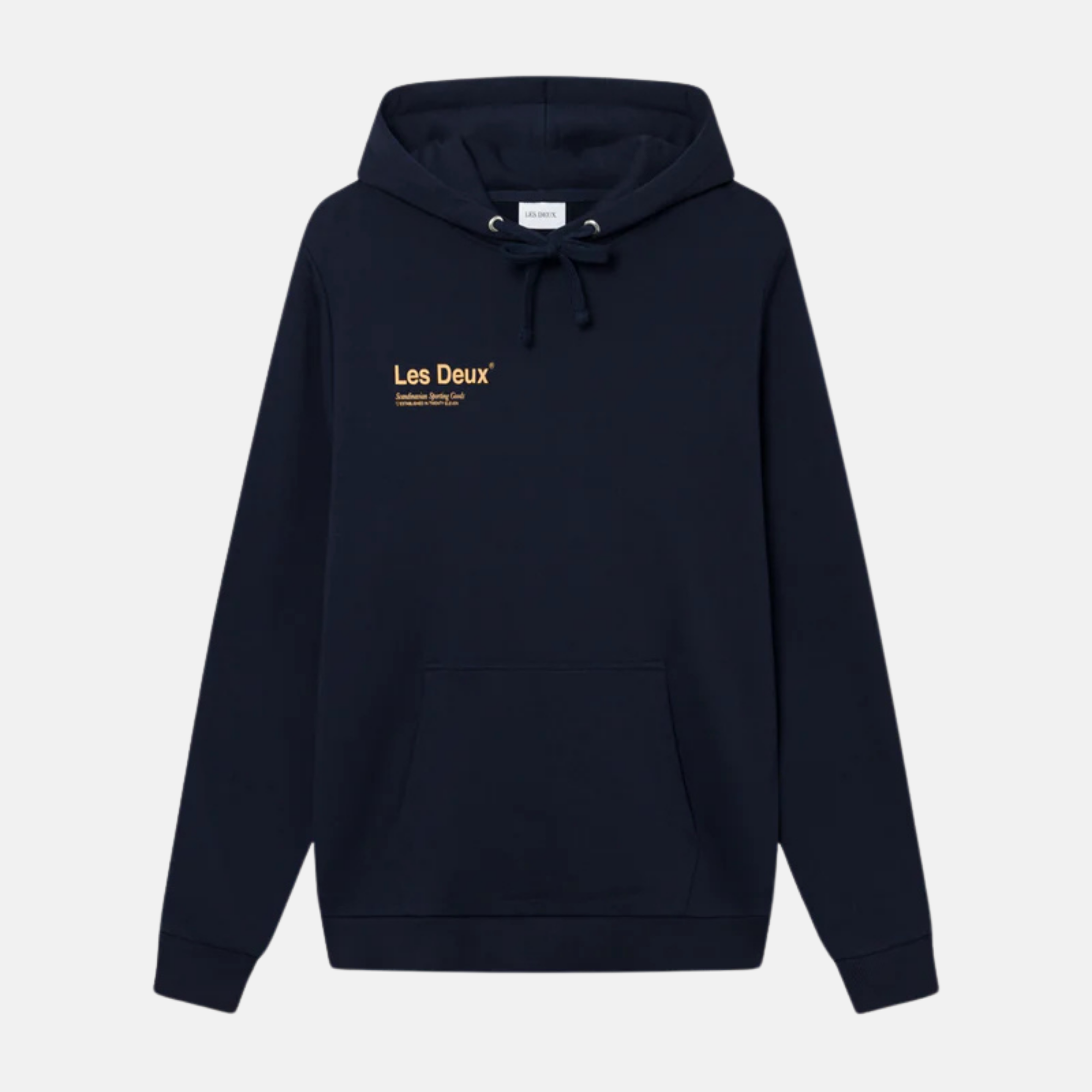 Les Deux Dark Navy Brody Hoodie 2.0