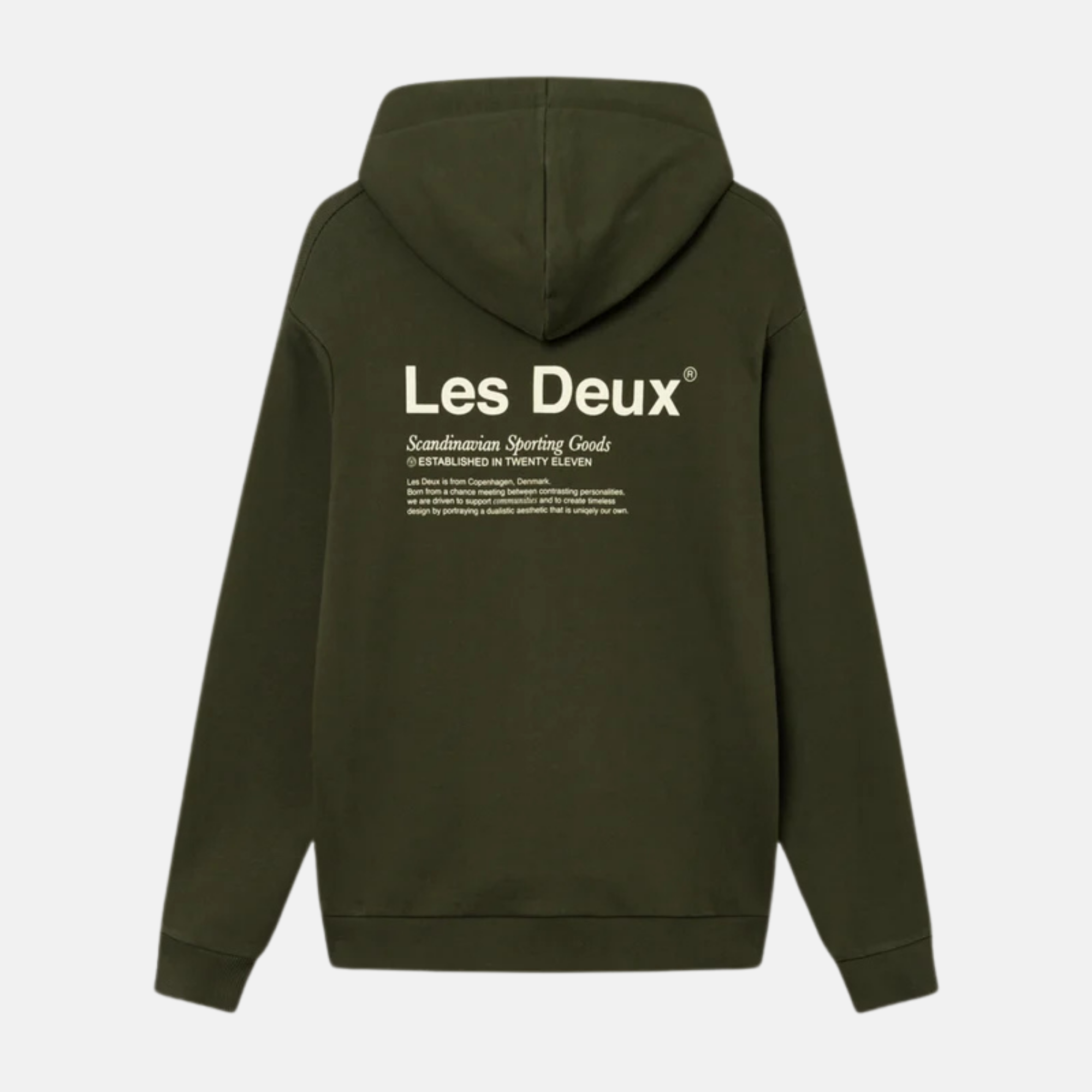 Les Deux Rosin Green Brody Hoodie 2.0