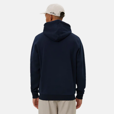 Les Deux Noerregaard Tonal Dark Navy Hoodie